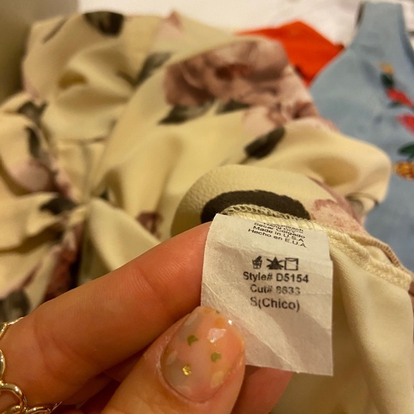 Floral wrap dress - Picture 3 of 3